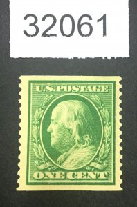 US STAMPS #387 MINT OG H LOT #32061