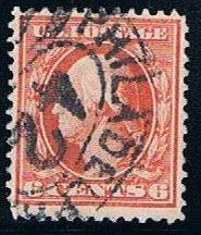 USA 379, 6c Washington, Used, F
