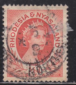 Rhodesia & Nyasaland 141 Queen Elizabeth II 1954