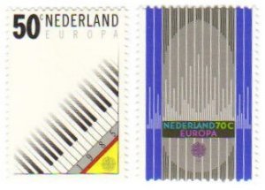 Netherlands #669-70 Europa MNH