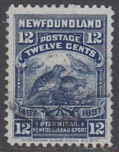 Canada - Newfoundland 69 Used CV $15.00