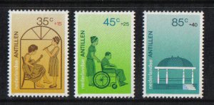 Netherlands Antilles #B250-B252 MNH 1987 Cultural Welfare