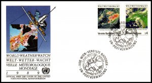 UN Vienna 91-92 UN Postal Admin U/A FDC