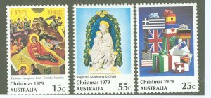 Australia  #719-720 Mint (NH) Single (Complete Set)