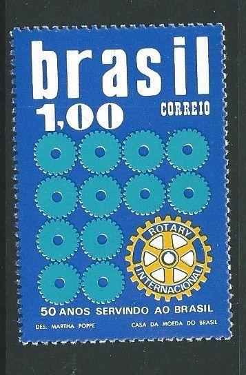 BRAZIL SG1426 1973 ROTARY MNH