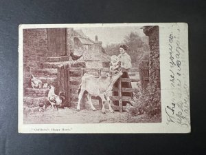 1907 Australia Postcard Cover Sydney NSW to Bexely Rockdale