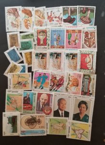 CAMBODIA Used CTO Stamp Lot T3957