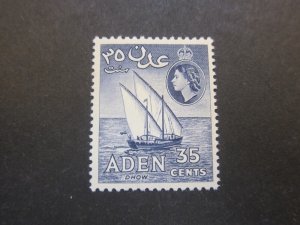 Aden 1958 Sc 52a MH