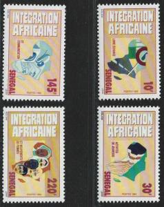 Senegal 1992 Very Fine MNH Stamps Scott # 1000-1003 CV 3.65 $