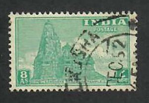 India;  Scott 216; 1949; Used