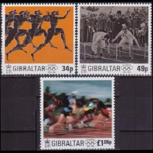 GIBRALTAR 1996 - Scott# 711-3 Modern Olympics Set of 3 NH