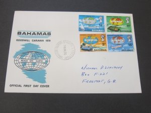 Bahamas 1970 Sc 303-6 set FDC