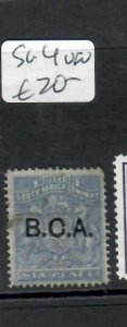 BRITISH CENTRAL AFRICA   6D  ARMS  SG 4   VFU     P0621H