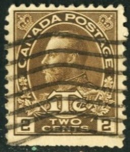 CANADA #MR4, USED, 1916, CAN136
