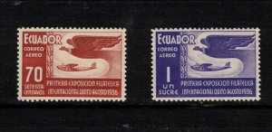 Ecuador Sc C49-50 MNH Set issue of 1937 - HJ06