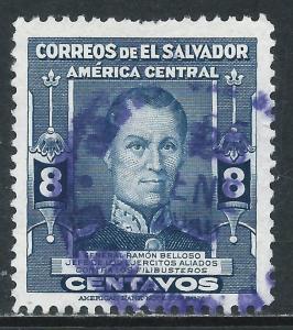El Salvador, Sc #600, 8c Used