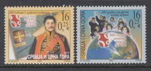 Serbia 230-231 MNH VF