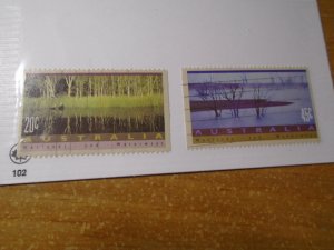 Australia  #  1247-48  used