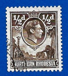 Northern Rhodesia 1951 - U - Scott #26A *