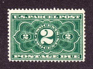 US JQ2 2c Parcel Post Postage Due Mint F-VF OG NH SCV $175 (002)