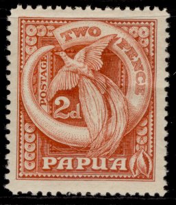 AUSTRALIA - Papua GV SG133, 2d red, M MINT. Cat £12.