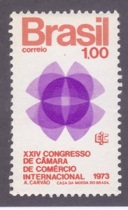 Brazil 1283 MNH 1973 24th International Chamber of Congress Issue
