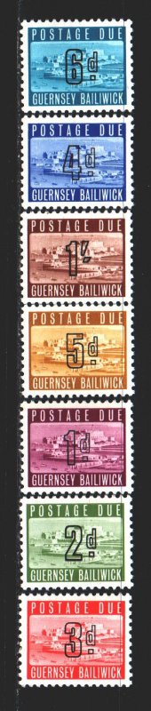 Guernsey. 1969. 43647. Porto, mail landscape. MNH.