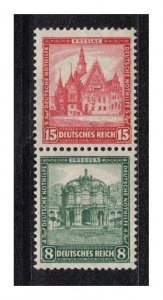 Germany Scott # B39, B38, mint hr, se-tenant, Mi # S90