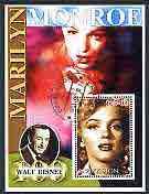 UZBEKISTAN SHEET USED MARILYN MONROE DISNEY