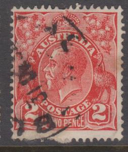 Australia KGV Sc#116 Used