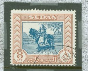 Sudan #111v Used Single