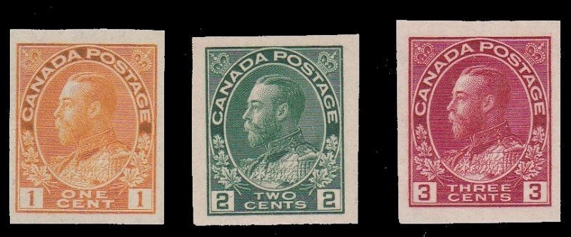 Canada 136-138, MNH 136 Slightly Oxidized