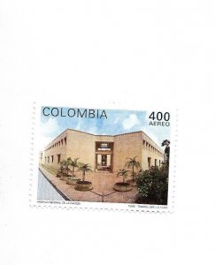 COLOMBIA 1996 NATIONAL ARCHIVE ARCHITECTURE AIRMAIL SCOTT C888 MICHEL 2017