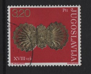 Yugoslavia   #1237  used   1975  antique jewelry in museums 3.20d