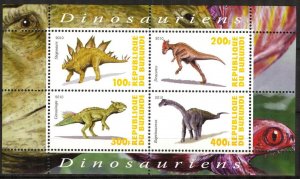 Burundi 2010 Dinosaurs IV Sheet MNH** Cinderella !