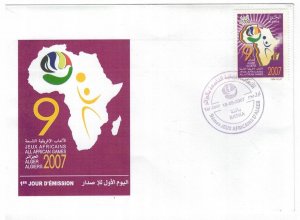 Algeria 2007 FDC Stamps Scott 1400 Sport Volleyball African Games