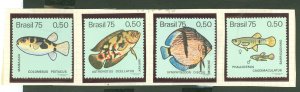 Brazil #1390-1393  Single (Complete Set)