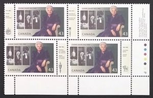 Canada 1509 Plate Block LR VF MNH