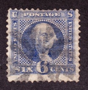 US 115 6c Washington Used F-VF appr SCV $225