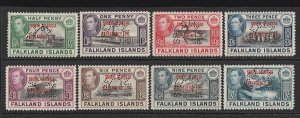 FALKLAND DEPENDENCIES South Georgia 1944 KGVI Pictorial set SPECIMEN MNH ** Rare