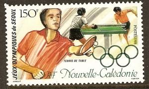 New Caledonia 600 MNH 1988 Summer Olympics, Seoul