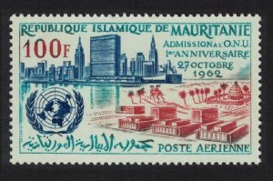 Mauritania First Anniversary of Admission to UNO 1963 MNH SG#158 MI#197