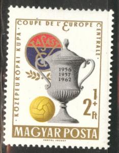 HUNGARY Scott B229 Soccer stamp 1962 MNH** stamp