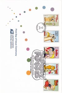 2010, Sunday Funnies, USPS, FDC, Large Envelope (E12909)