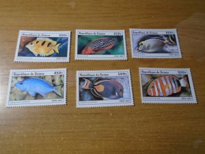 Guinea  #  1403-08  MNH  Fish