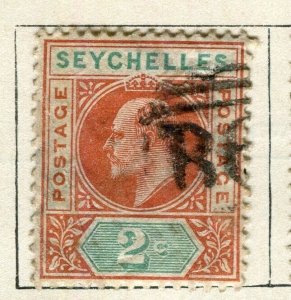 SEYCHELLES; 1903 early Ed VII issue fine used 2c. value