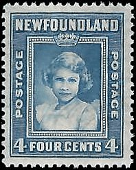 NEWFOUNDLAND   #256 MNH PERF. 12 1/2  (11)