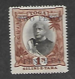 TONGA 66 MNH GEORGE 2 1923