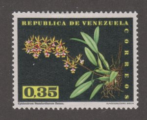 Venezuela 809 Epidendrum Stamfordianum Batem 1962