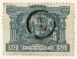 Portugal #J4 used w T cancel